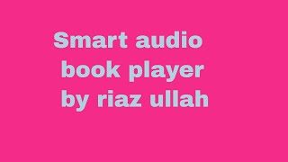 Smart audio book player by riaz ullah screenshot 5