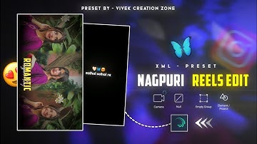 Nagpuri 3 Layer Photo Status Editing Alight Motion 💗 Nagpuri Lofi Reels Video Editing Tutorial 