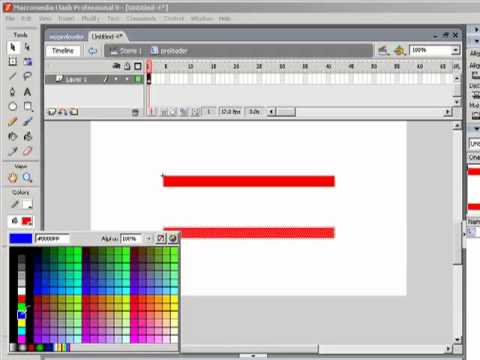 Прелоадер флеш-ролика на ActionScript 2.0