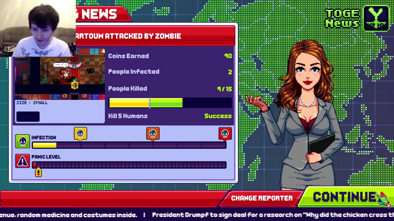 Infectonator 3 - ZOMBIE INVASION! | Infectonator Apocalypse Gameplay