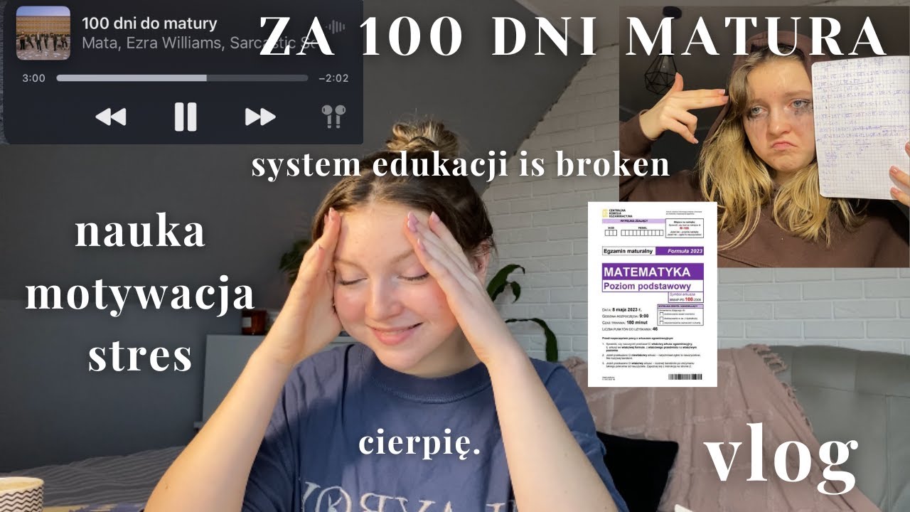 100 DNI DO MATURY | VLOG