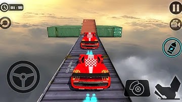 Impossible Stunt Car Tracks 3D #33 New Vehicle Unlocked - Level 1-8 Racing Game - Android Gameplay