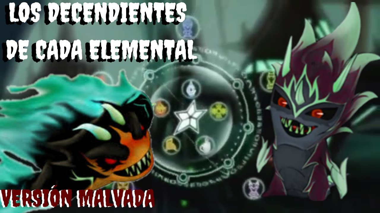 Babosas decendientes de las elementales VERSIÓN