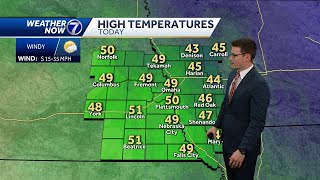 Staying blustery, more mild Tuesday afternoon