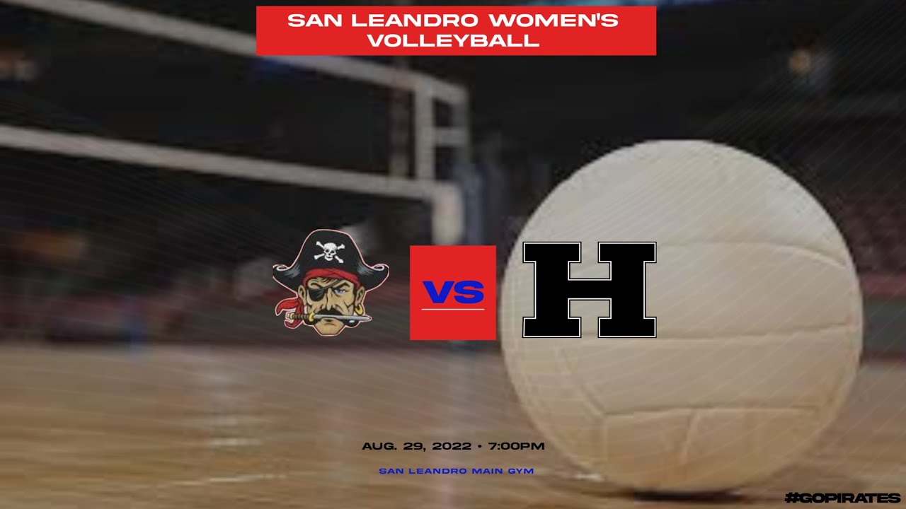 San Leandro High vs. Hayward Varsity Womens' Volleyball YouTube