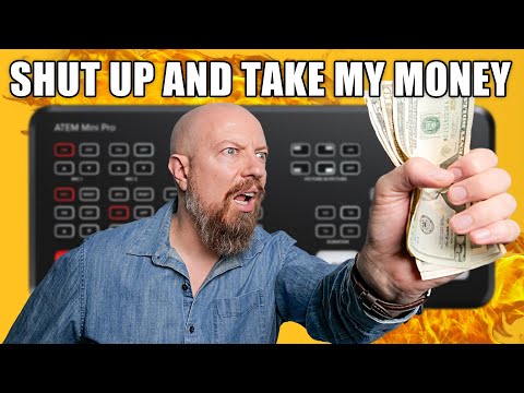 ATEM Mini Pro âÂ SHUT UP AND TAKE MY MONEY!