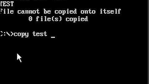 A+ Computer Repair Training Course - MSDOS Basics - Lesson 1