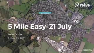 20170721 - 5 Mile Easy