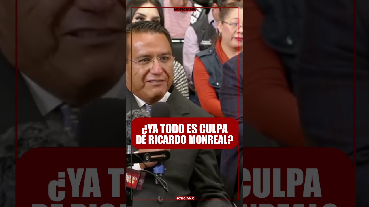¿Todo es culpa de Monreal?