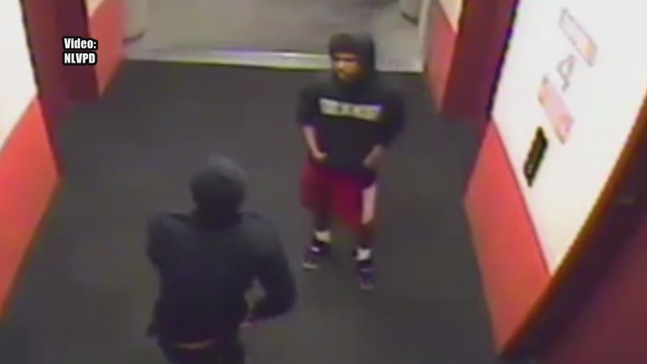 North Las Vegas police looking for 2 armed robbers - YouTube