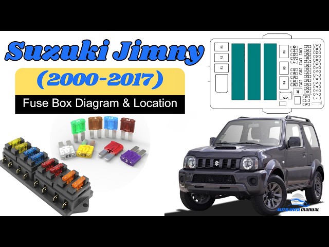 Fuse Box Location & Diagrams: Suzuki Jimny (2000-2017) Owner's Manual