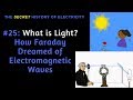 What is Light? How Faraday Dreamed of Electromagnetic Waves!