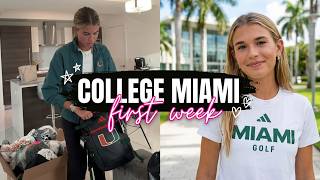 Información University of Miami: First Week Experience! 🎓 Actualización