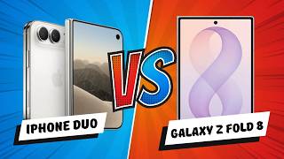 Apple iPhone Duo vs Samsung Galaxy Z Fold 8 - Full Specifications Breakdown