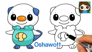 How to Draw Pokemon Easy | Oshawott