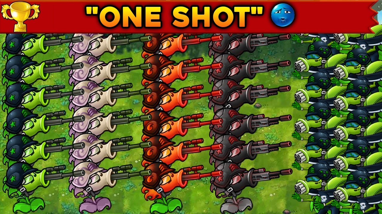 Sniper Family DESTROYS Pea Storm Commando 🤯 | PVZ Fusion