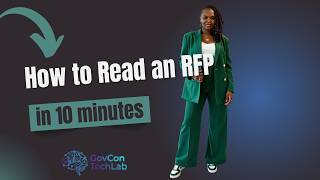 How to Read an RFP in 10 Minutes (While your competition spends 3 hours)