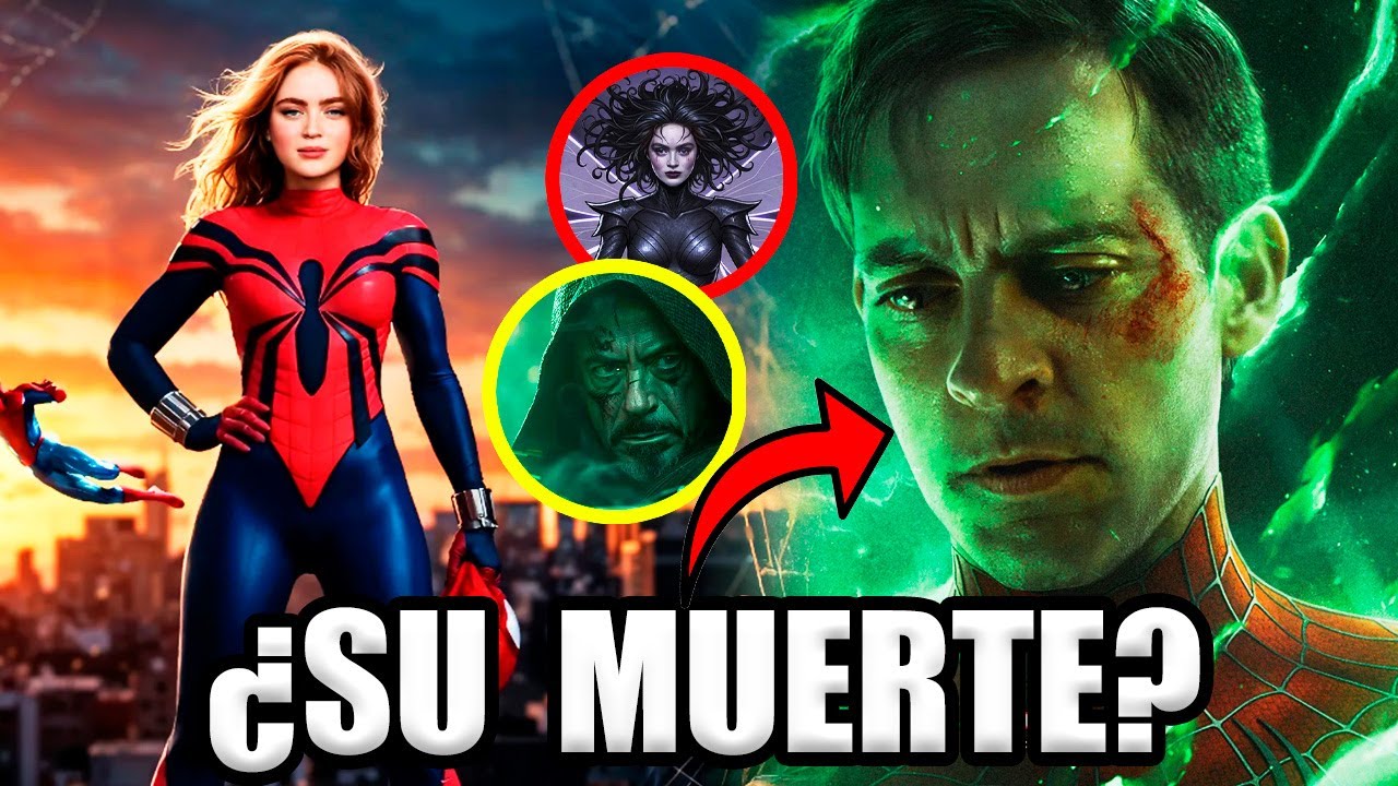 FILTRACIONES ¿Spider-Man de Tobey Maguire MORIRÁ en Avengers Doomday?Sadie Sink Avengers Secret wars