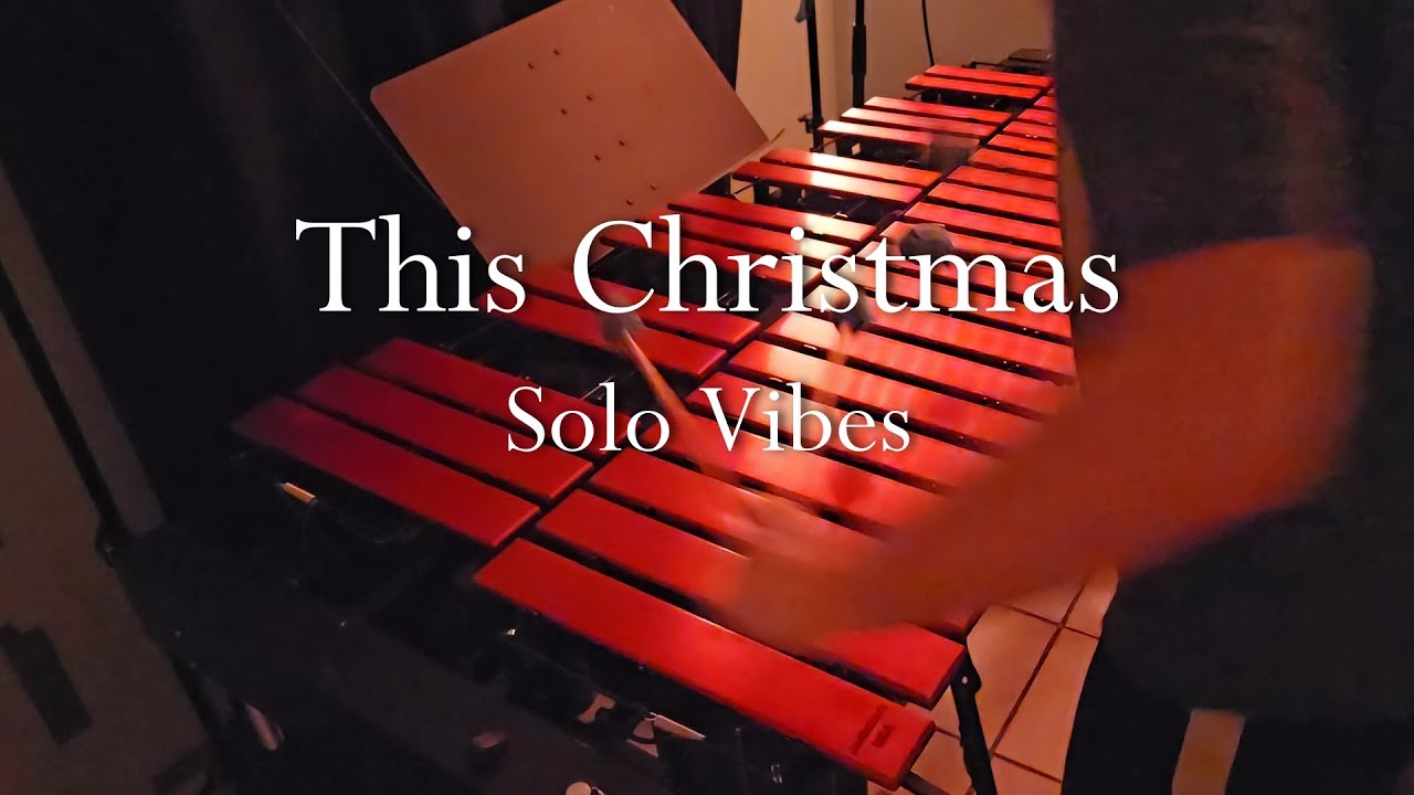 This Christmas (Donny Hathaway) Vibraphone Cover
