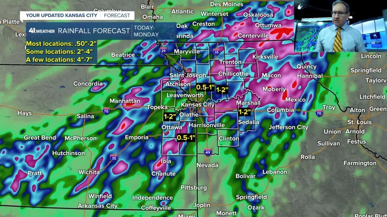 KSHB 41 Weather Blog | Thunderstorm Chances through Monday, Flash ...