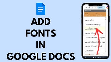 How to Add Fonts in Google Docs (2024)? | Insert Fonts (QUICK & EASY!!!)