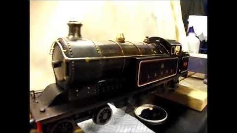O Gauge Live Steam L&NWR 4-4-2 PrecursorTank ,Gas conversion.
