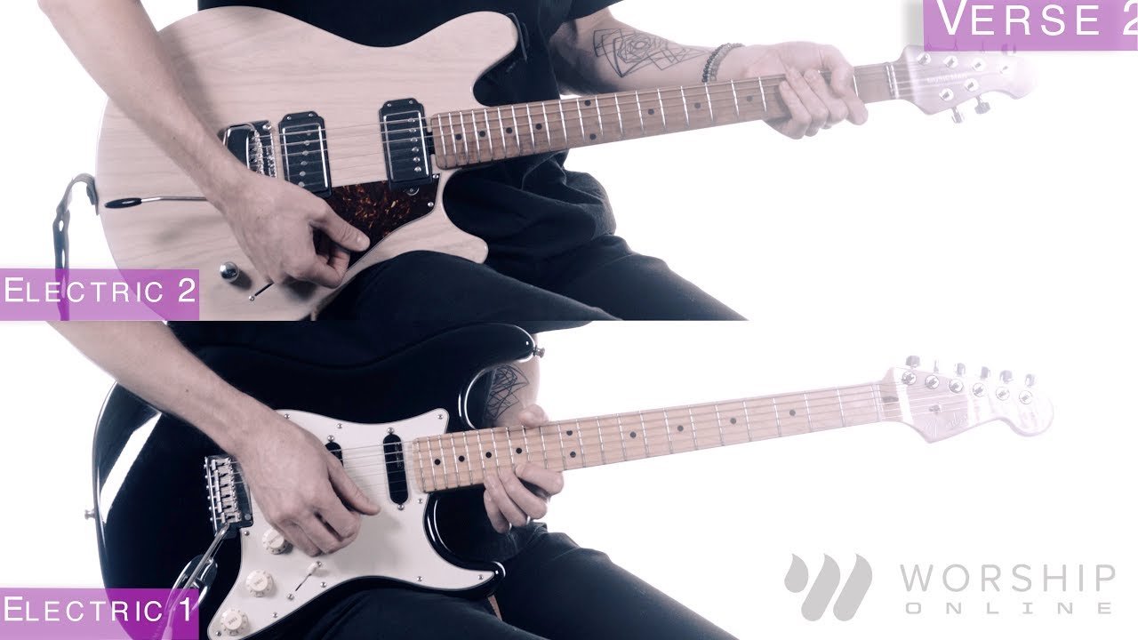 Be Still Hillsong Worship Electric & Bass Guitar Tutorial YouTube