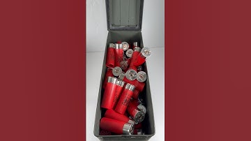 Shotgun ASMR, ammo storage edition #shotgun #gun #viral #asmr #shorts