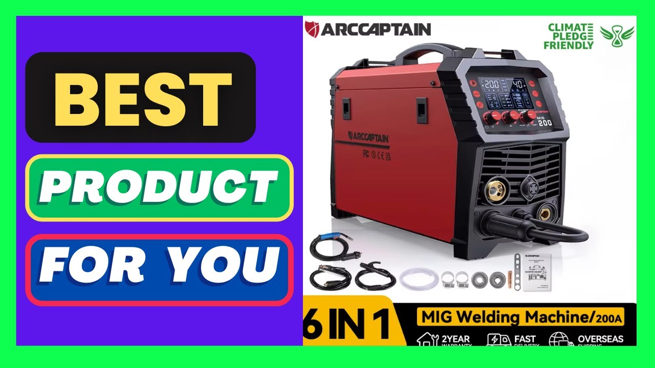ARCCAPTAIN 6 in 1 Welding