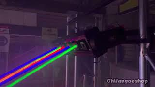 Vídeo: Luz Disco Barra laser 6 Eyes RGB