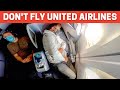 DON’T fly UNITED: America’s WORST Business Class