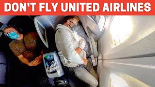 DON’T fly UNITED: America’s WORST Business Class