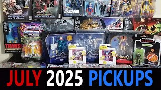 JULY 2025 PICKUPS OF GI JOE, MOTU, SILVERHAWKS, THUNDERCATS, SUPERMAN, TRANSFORMERS