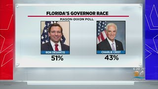 Poll: Gov. DeSantis Has Nearly Double Digit Lead Over Democratic Challengers