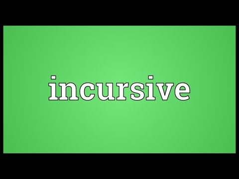 Header of incursive