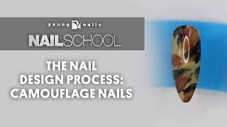 YN NAIL SCHOOL - THE NAIL DESIGN PROCESS: CAMOUFLAGE NAILS Net Worth