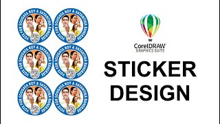 Election Sticker Design in CorelDRAW || Coreldraw tutorial || Tips and tricks || Techpro Deb