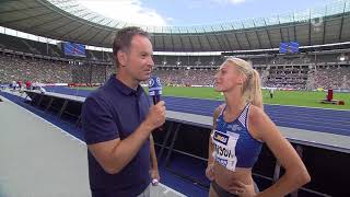 Kristin Gierisch 14.26m dreisprung interview DM Berlin 2019