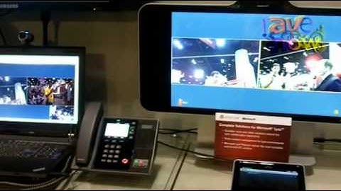 InfoComm 2011: PolyComm Describes Its Integration with Microsoft Link Environments