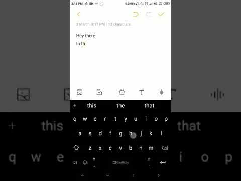 A simple helloworld  program on android