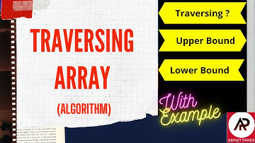 Traversing an Array (Algorithm)