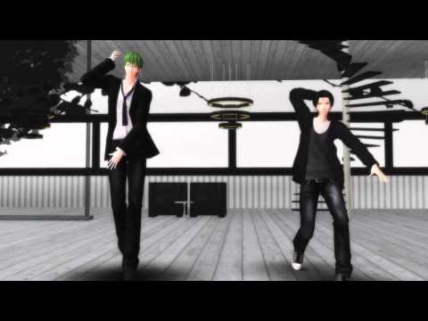 【MMD黒バス】緑間くんと高尾くんでエンゼルフィッシュ
