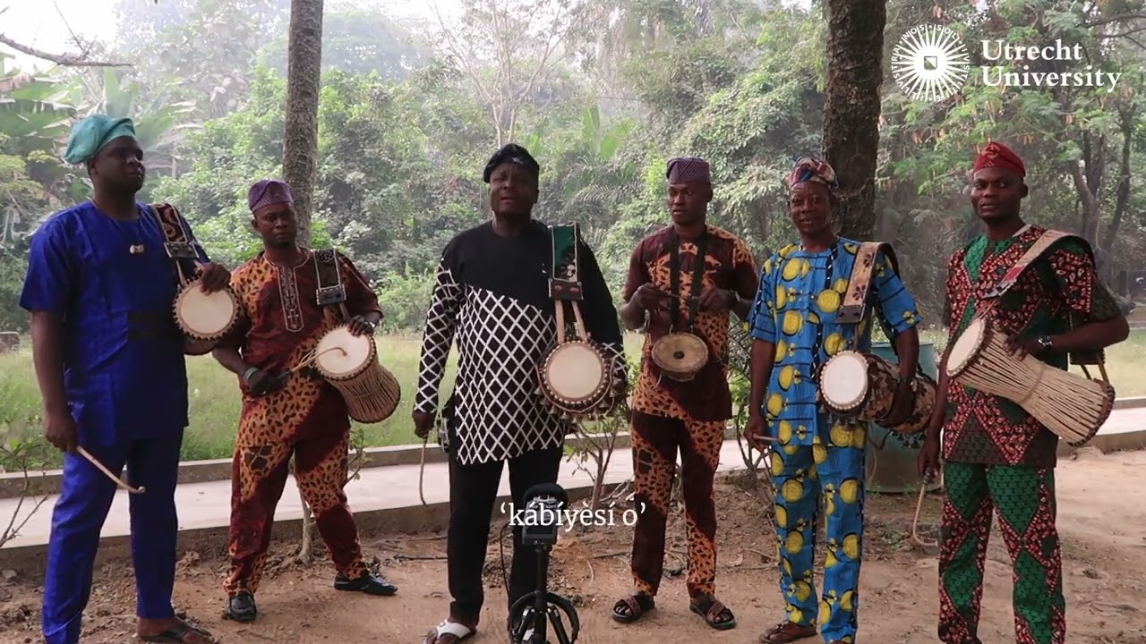 Drumming for the Yoruba Kings Àyàányilúwa Dundun Ensemble