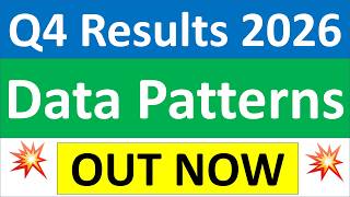 Data Patterns Q4 results 2026 | Data Patterns results today | Data Patterns Share latest News today