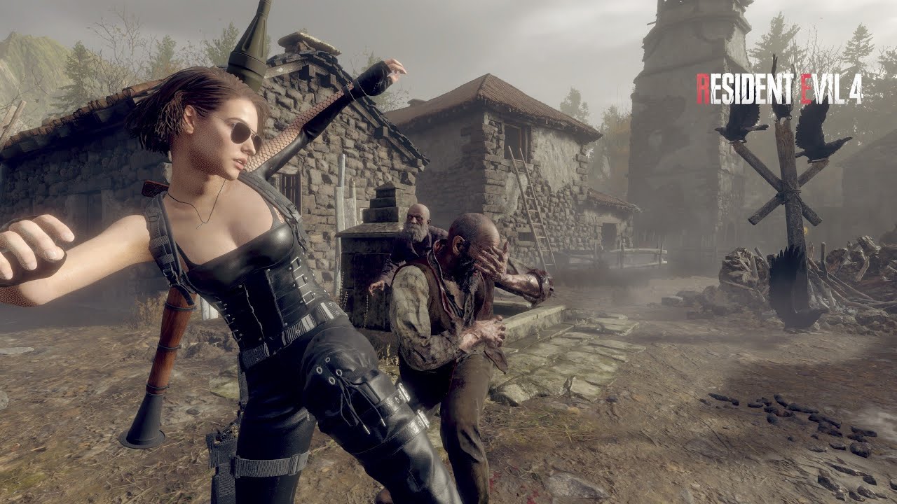 RE4 Remake - Jill Valentine (Retribution) - Easy Village S++