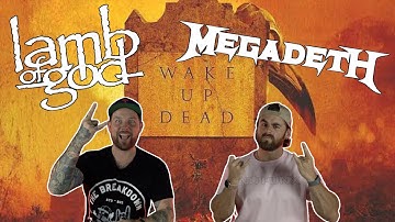 LAMB OF GOD “Wake Up Dead” ft  Dave Mustaine | Aussie Metal Heads Reaction