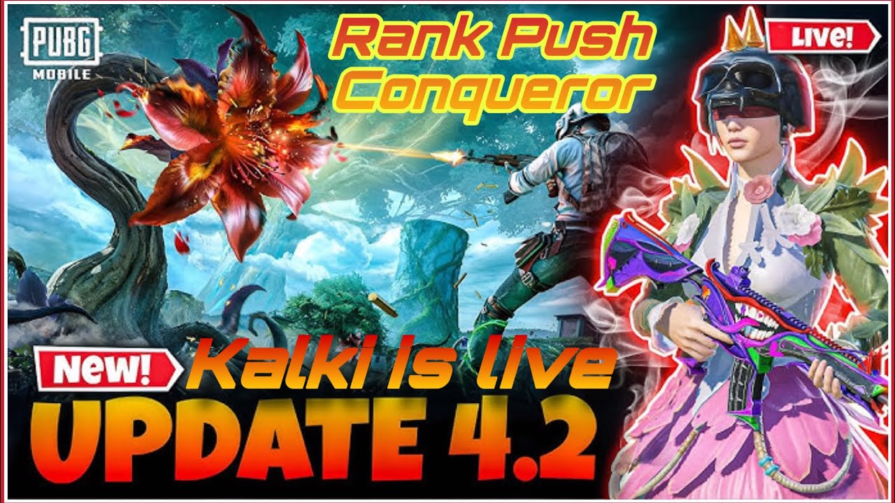 CONQUEROR RANK PUSH BGMI/PUBG UPDATE 4.2  tips & Tricks 