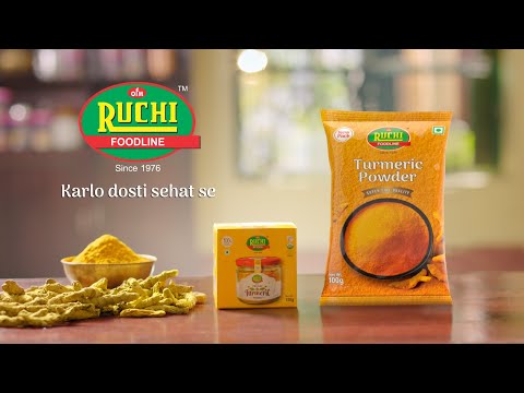 Ruchi Haldi /Turmeric Powder | Sudhta Ki Gurantee | Karlo Dosti Sehat Se | Ruchi Foodline