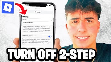 How To Turn Off 2 Step Verification On Roblox - Fastest Guide