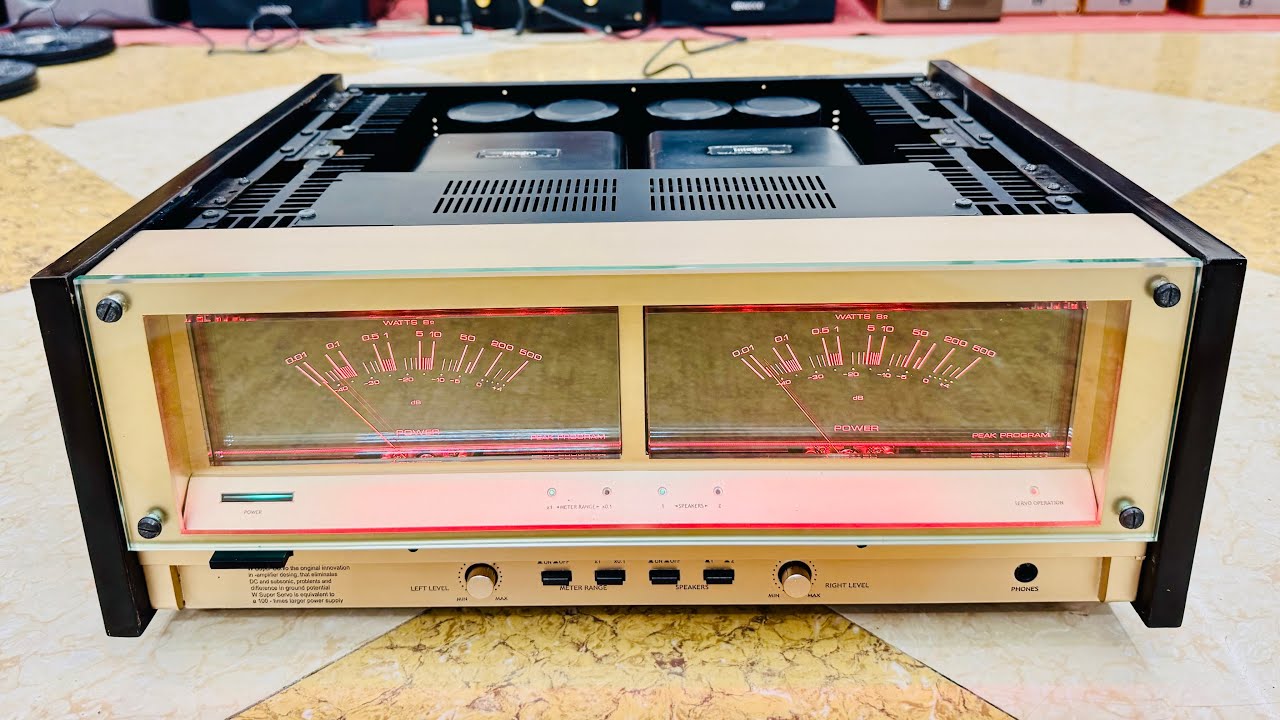 Amply 2 Vư Mắt Rồng Đỏ Hiếm Có Nặng Khủng Khiếp 30-40Kg Giá Hơn 1 Triệu TUYẾN AUDIO 0917 838 969